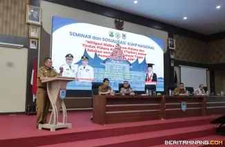 Pemko Payakumbuh Gelar Seminar Mitigasi Risiko Pidana dan Tindak Pidana Korupsi dalam Jabatan