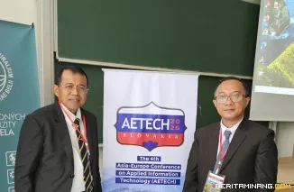 Tiga Dosen UNP Presentasikan Hasil Riset di Slovakia melalui Pendanaan Hibah Equity
