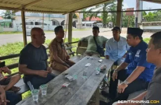 Wakil Ketua DPRD Pasbar Endra Yama Putra Jemput Aspirasi Masyarakat Bandar Baru Sasak. (26/4)