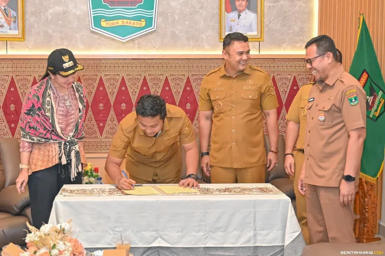 Suasana pertemuan.