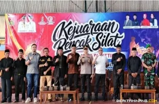 Pemko Bukittinggi melalui Pengcab. IPSI gelar kejuaraan pencak Silat IPSI Bukittinggi, di GOR Bermawi, kamis, (18/06)