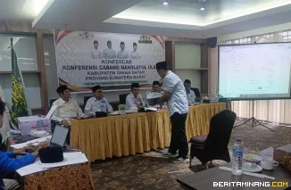 Suasana Konfercab NU Tanah Datar