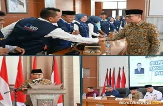 Dihadiri Wawako Ibnu Asis, Ketua Dan Unsur Pengurus SMSI Bukittinggi Periode 2026-2031 di Lantik