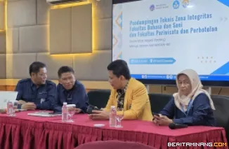 Kegiatan "Pendampingan Teknis Zona Integritas Menuju Monev KemenPAN RB" yang dilaksanakan pada Kamis (9/7) bertempat di Ruang Merapi, Kampus UNP Air Tawar Padang.
