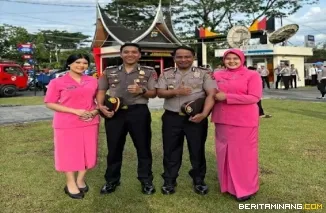 Kasat Intelkam dan Kasat Reskrim, Polres 50 Kota Naik Pangkat,Resmi Sandang Pangkat AKP