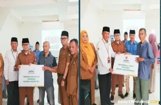 Pemko Bukittinggi Salurkan Zakat Kepada 61 Mustahik Bersama Baznas