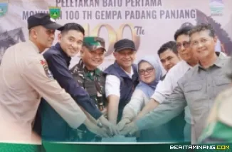 Suasana Refleksi Satu Abad Gempa 1926 di Pusat Dokumentasi dan Informasi Kebudayaan Minangkabau (PDIKM), Sabtu (27/6/2026). Foto: Kominfo Padang Panjang