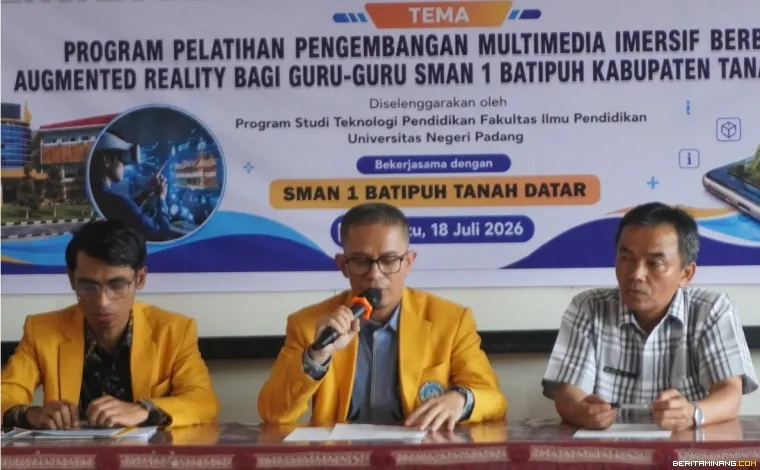Suasana pelatihan.