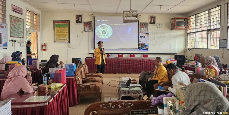 Tampak antusias peserta dalam pelatihan.