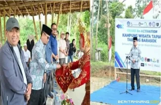Grand Re-Activation Kampung Wisata Tapian Tabiang Barasok Dibuka Secara Resmi Wawako Ibnu Asis