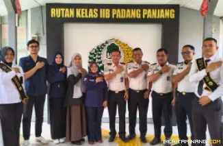 Ombudsman RI Turun Langsung Uji Pelayanan Rutan Padang Panjang, WBP dan Pengunjung Jadi Responden