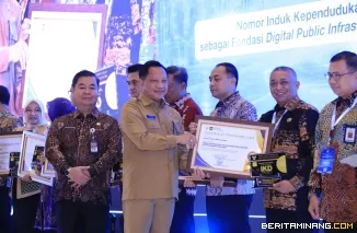 Padang Panjang Raih IKD Dukcapil Prima Award 2026 Berkat Transformasi Layanan Digital