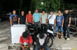 Polres Pasaman Barat Ungkap Pencurian Rumah Kosong, Dua Terduga Pelaku Ditangkap ( 10/8). Foto ; h