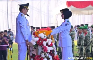 Upacara HUT ke-81 RI di Payakumbuh Berlangsung Khidmat, Sang Merah Putih Berkibar