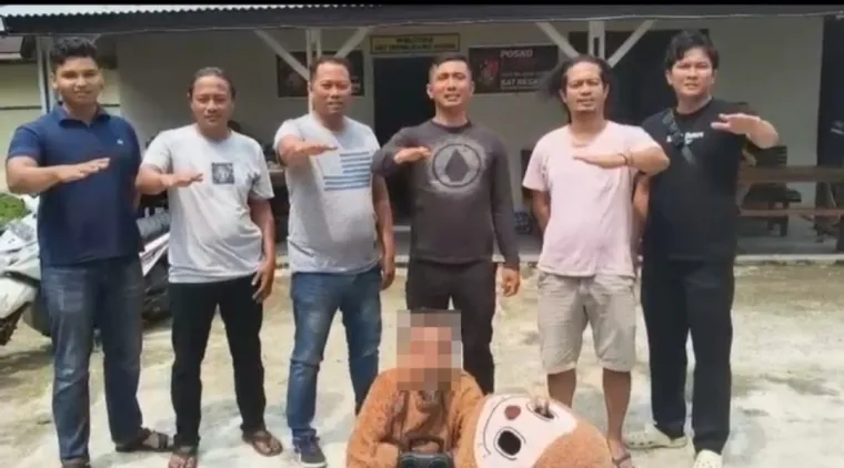 Pria 63 Tahun Ditangkap Terkait Dugaan Pemerkosaan Anak Disabilitas di Pasaman Barat. (18/9). Foto : h