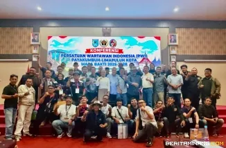 Aspon Dedi Kembali Terpilih Sebagai Ketua PWI Payakumbuh--Kabupaten Lima Puluh Kota periode 2026--20