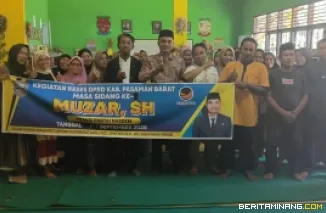 Muzar, S.H., turun langsung ke tengah masyarakat untuk menyerap berbagai aspirasi warga melalui kegiatan reses di Kapa Selatan. (28/9)
