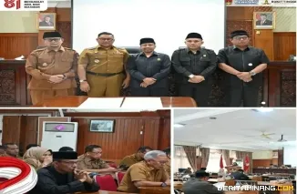 Pemko Bukittinggi dan DPRD Tandatangani Raperda Perubahan APBD Tahun Anggaran 2026
