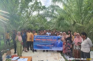 Endra Yama Putra, melaksanakan kegiatan reses di kawasan Seberang Muaro, Nagari Sasak Ranah Pasisie, minggu (27/9/2026). foto : d