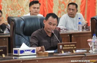 Ketua DPRD Pasaman Barat Dirwansyah menyampaikan bahwa pembahasan perubahan APBD.