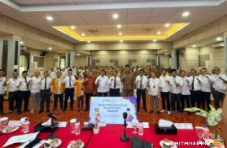 Suasana Pembukaan Sekolah Keterbukaan Informasi Bersertifikat Angkatan III UNP (Foto: Tim Liputan KKPS)