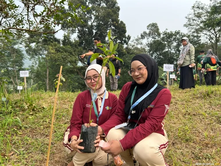 Peseerta perlihatkan pohon.