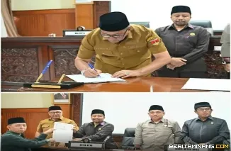 Nota Kesepakatan KUA-PPAS APBD Kota Bukittinggi 2027 Diitandatangani