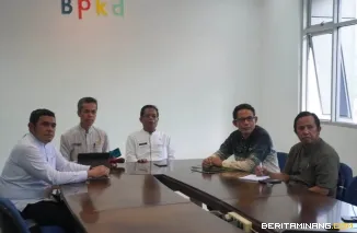 Rapat Rehabilitasi dan Rekonstruksi Pascabencana Alam yang diikuti Pemko Padang Panjang secara daring melalui Zoom Meeting, Jumat (25/9/2026). Foto: Kominfo Padang Panjang