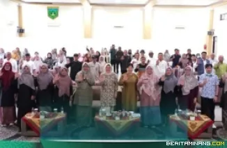 Suasana Sosialisasi Kelurahan Siaga Tuberkulosis yang digelar Pemerintah Kota melalui Dinas Kesehatan di Auditorium Mifan, Jumat (18/9/2026). Foto: Kominfo Padang Panjang