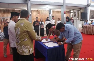 Rutan Padang Panjang Gandeng PWI, Luncurkan PKBM dan Bentuk Saka Pramuka Nara Abhipraya