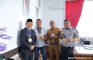 Sabet Empat Medali di Malaysia, Atlet Binaraga Payakumbuh Dapat Perhatian Khusus Wali Kota