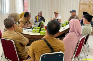 Suasana penyuluhan pajak ke masyarakat di Kabupaten Agam.